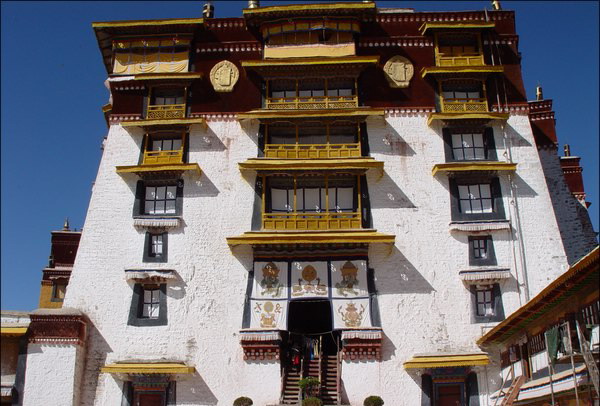 Дворец Потала (Potala) Белый дворец Поталы