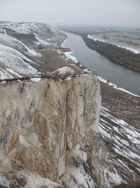 Горы Воронежской области Меловые горы близ Сторожевого. Воронежская область, Острогожский район