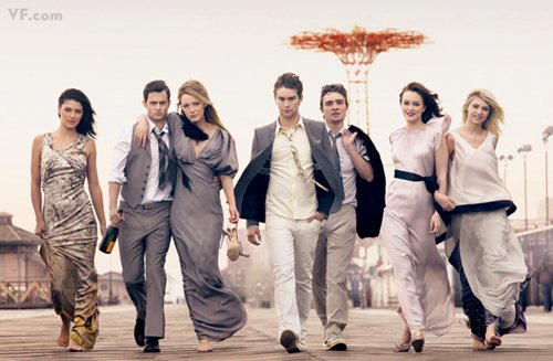Лучшие фото года. Vanity Fair Герои сериала Gossip Girl. Photograph by Mark Seliger; styled by Jessica Diehl