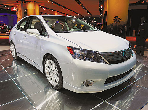 Суперхиты автосалона в Детройте Гибрид Lexus HS