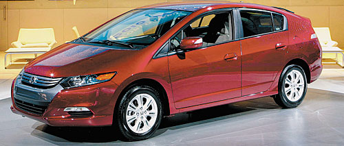 Суперхиты автосалона в Детройте Гибрид Honda Insight