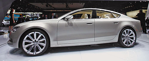 Суперхиты автосалона в Детройте Прототип главного конкурента Porsche Panamera дизельное